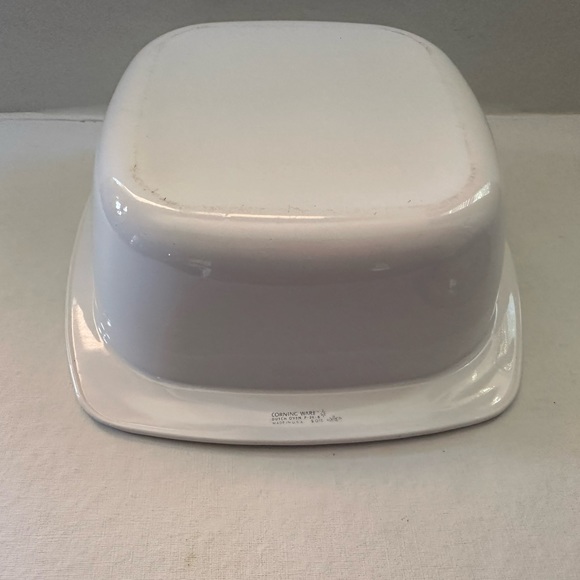 COPY - VINTAGE CORNING WARE BLUE CORNFLOWER 5QT DUTCH OVEN CASSEROLE P-34 W/ LID - Picture 2 of 6